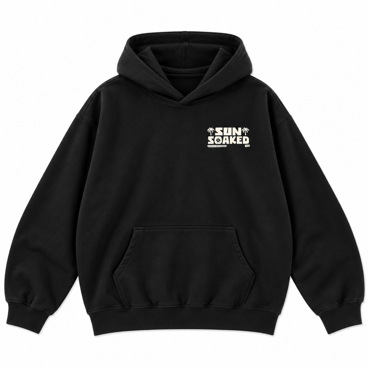 Sunsoaked Sun Hoodie (Black)