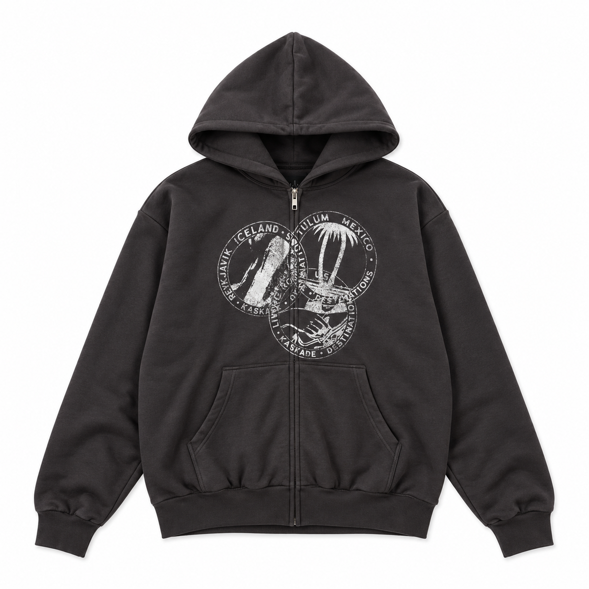 Destinations Zip Hoodie