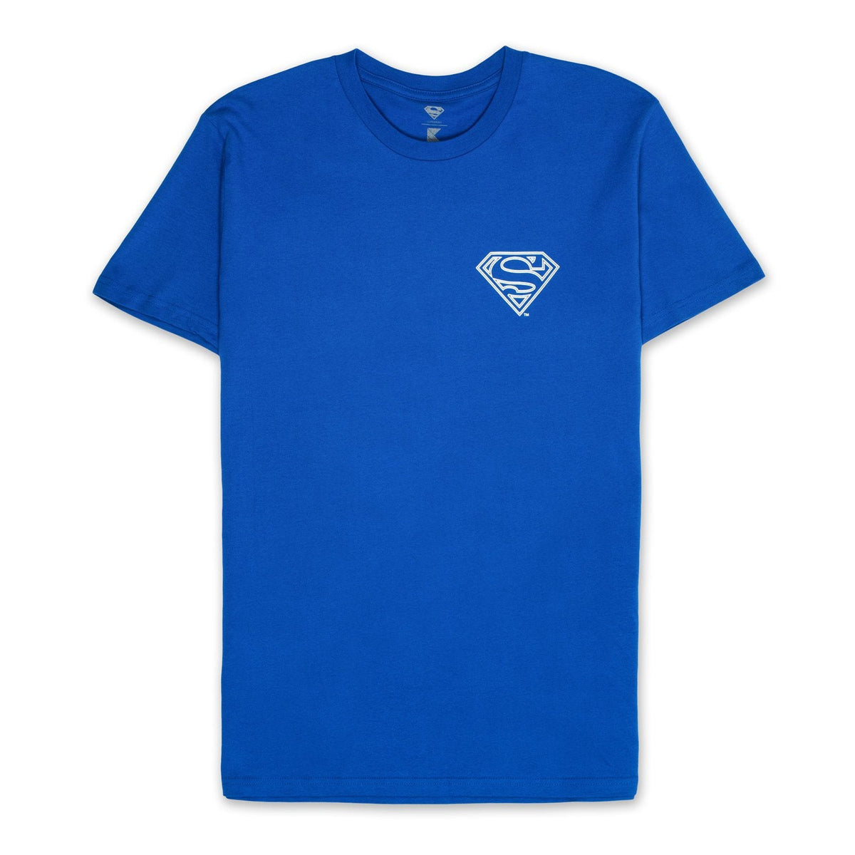 Kaskade x Superman Stacked Tee - Blue
