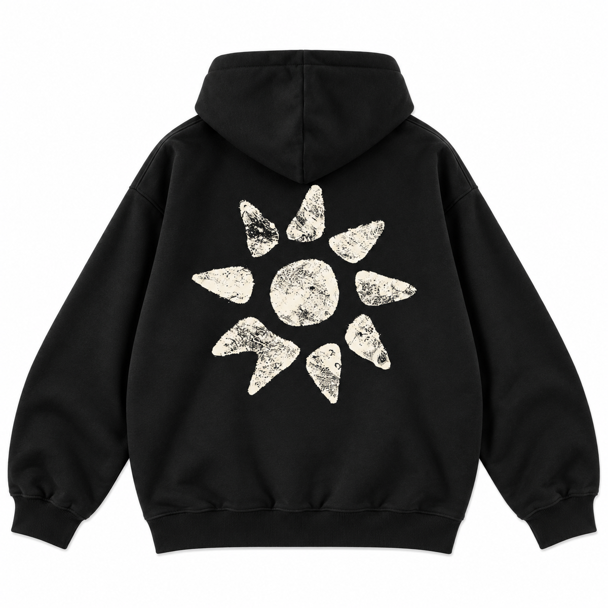Sunsoaked Sun Hoodie (Black)