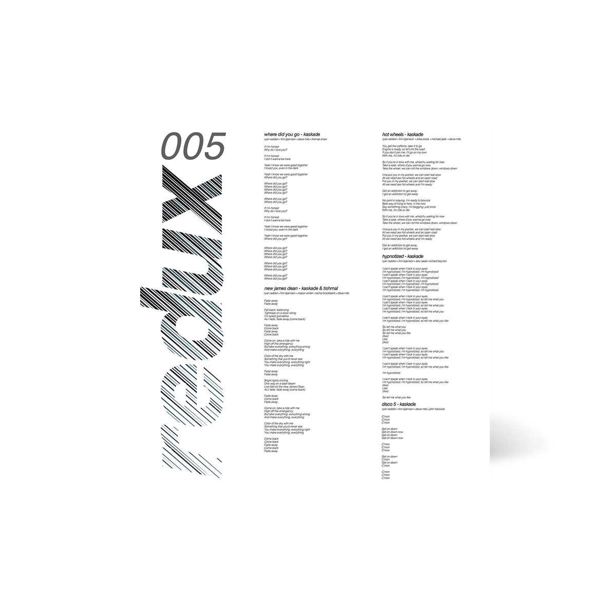 Kaskade Redux 005 Vinyl