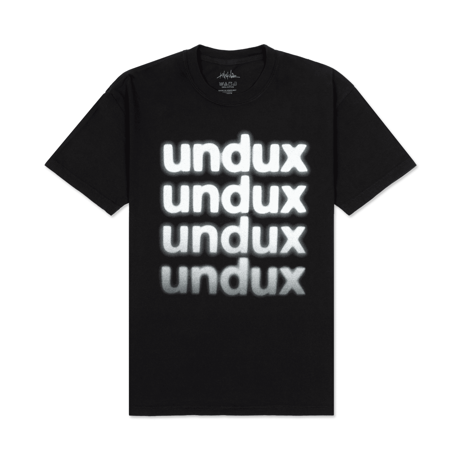 Kaskade Undux Tee Stacked Logo Black Shirt