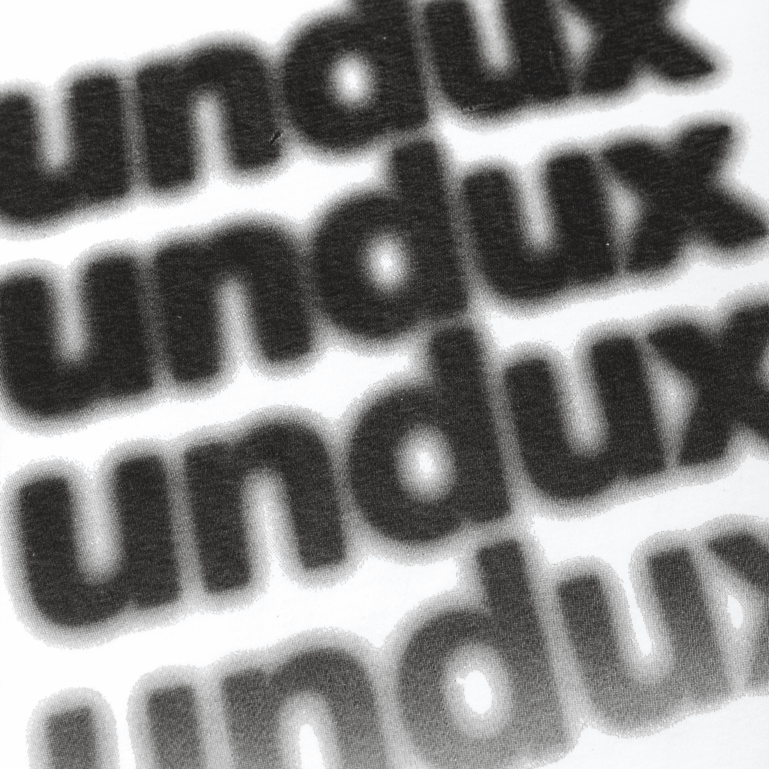 Kaskade Undux Tee Stacked Logo White Shirt