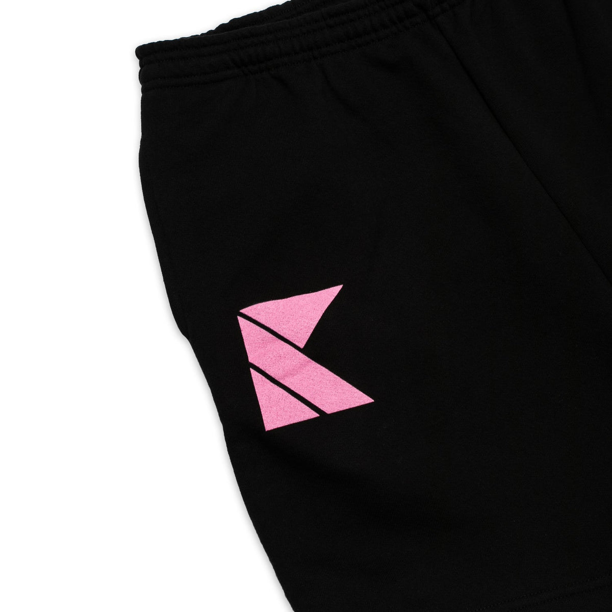 Black / Pink Signature Shorts