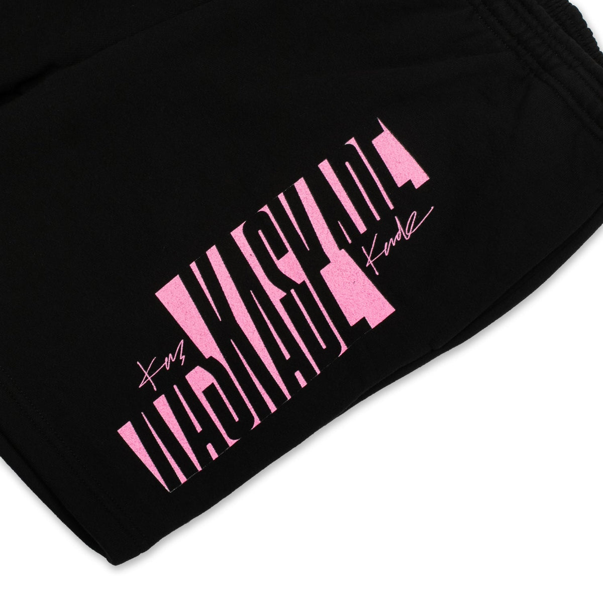 Black / Pink Signature Shorts