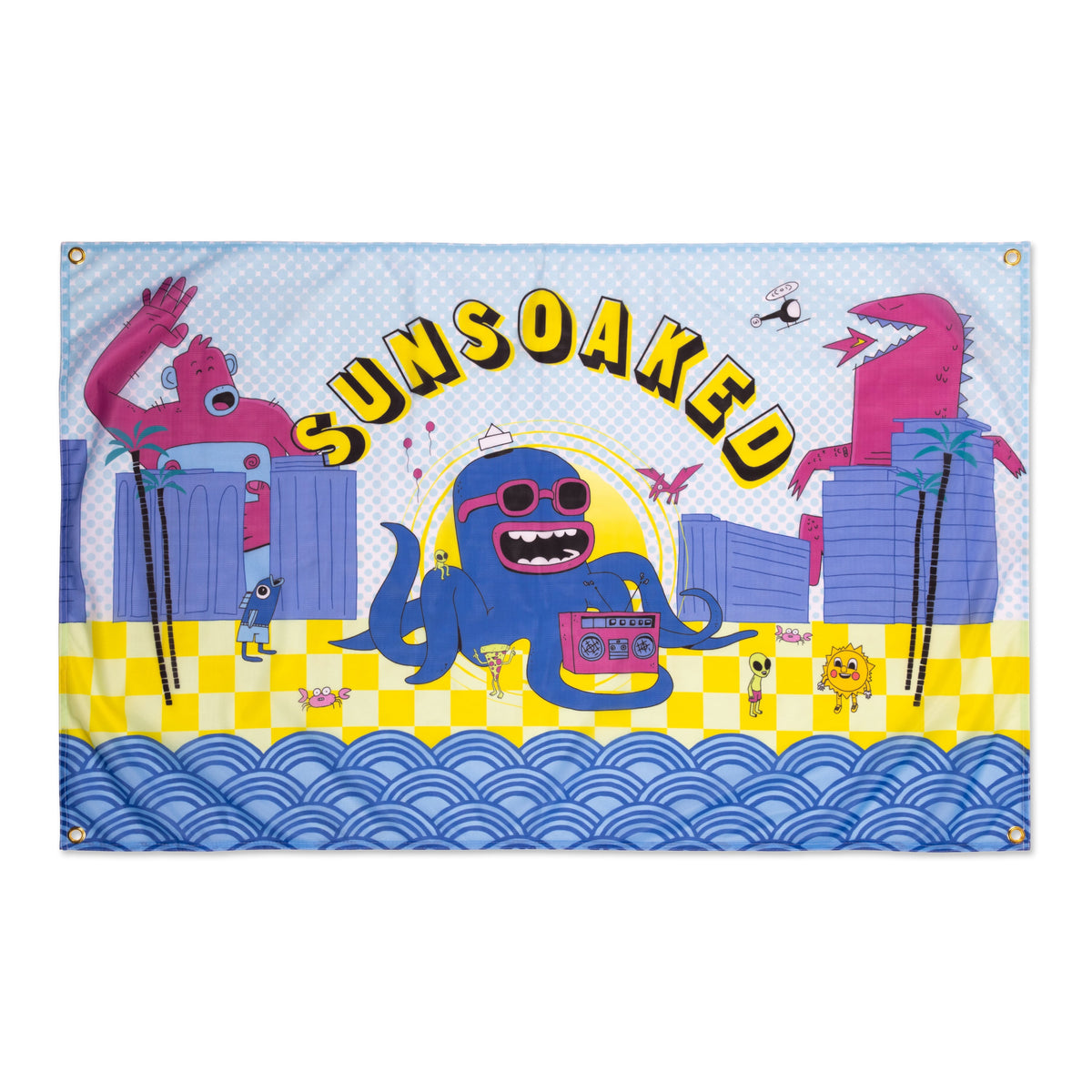 Sunsoaked Color Flag