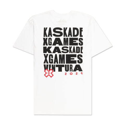 Kaskade X Games Tee (White)