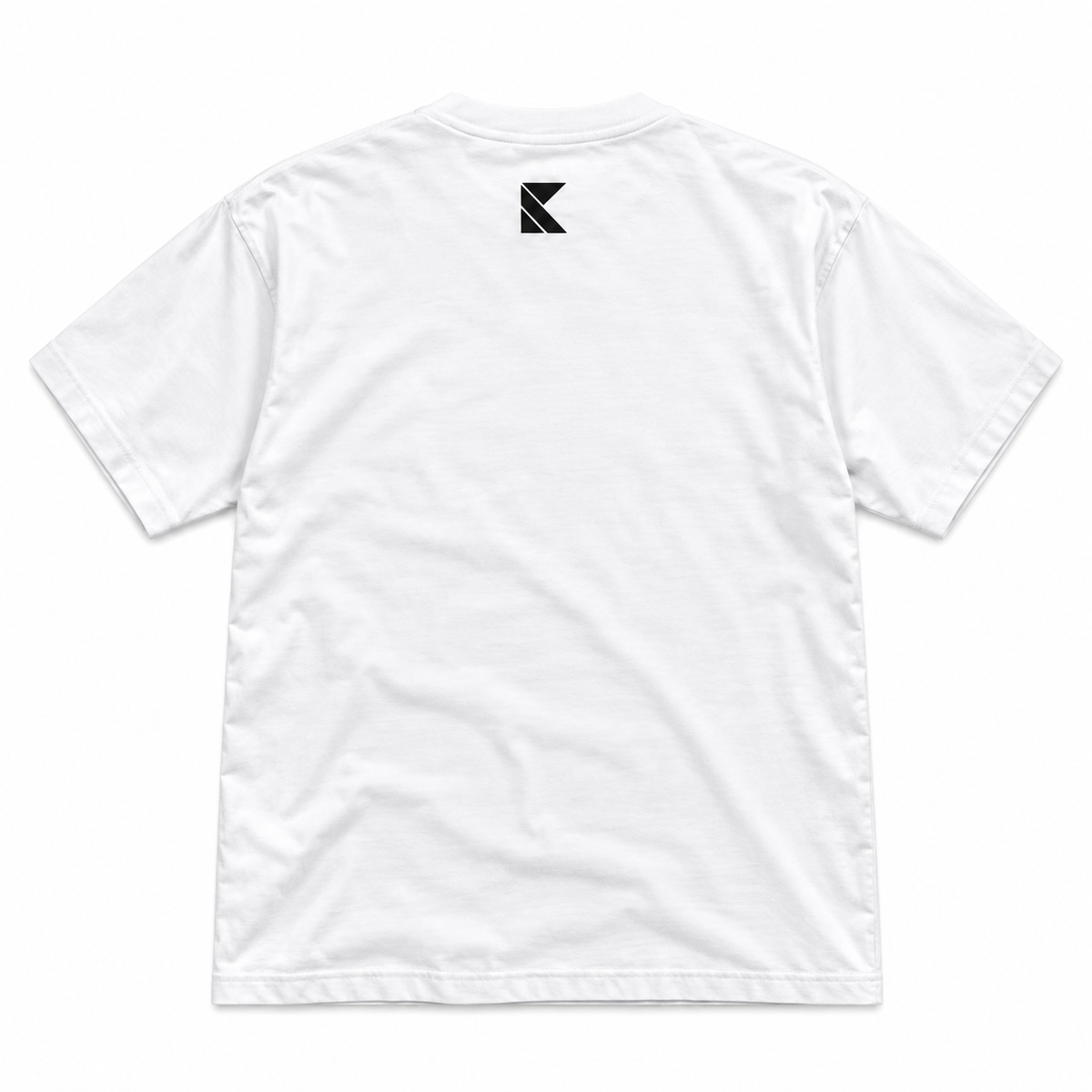 Kaskade undux Tee Stacked Logo White Shirt