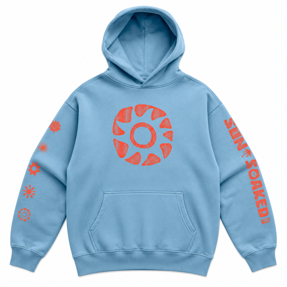Sunsoaked Glyphs Hoodie
