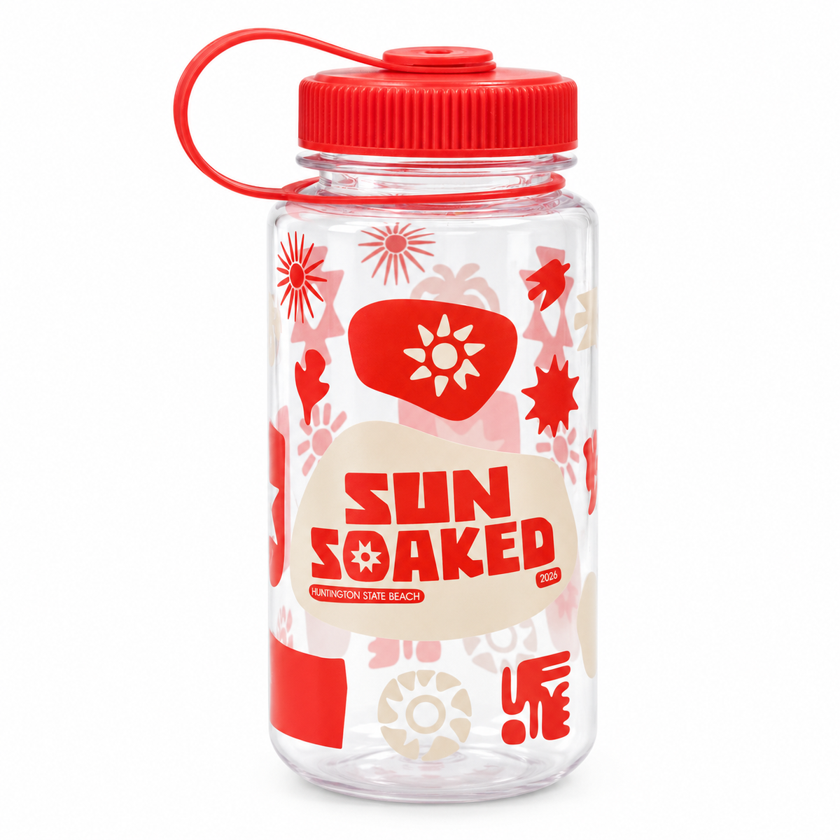 Sunsoaked Water Bottle (Red)